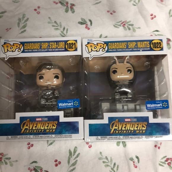 Set of 6 FUNKO POP Avengers, infinity war.     1021-1026 Walmart set.. - Picture 2 of 12